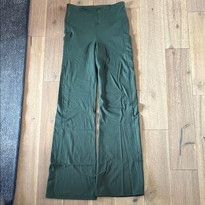 Fleece lined flare leggings size sm (short)